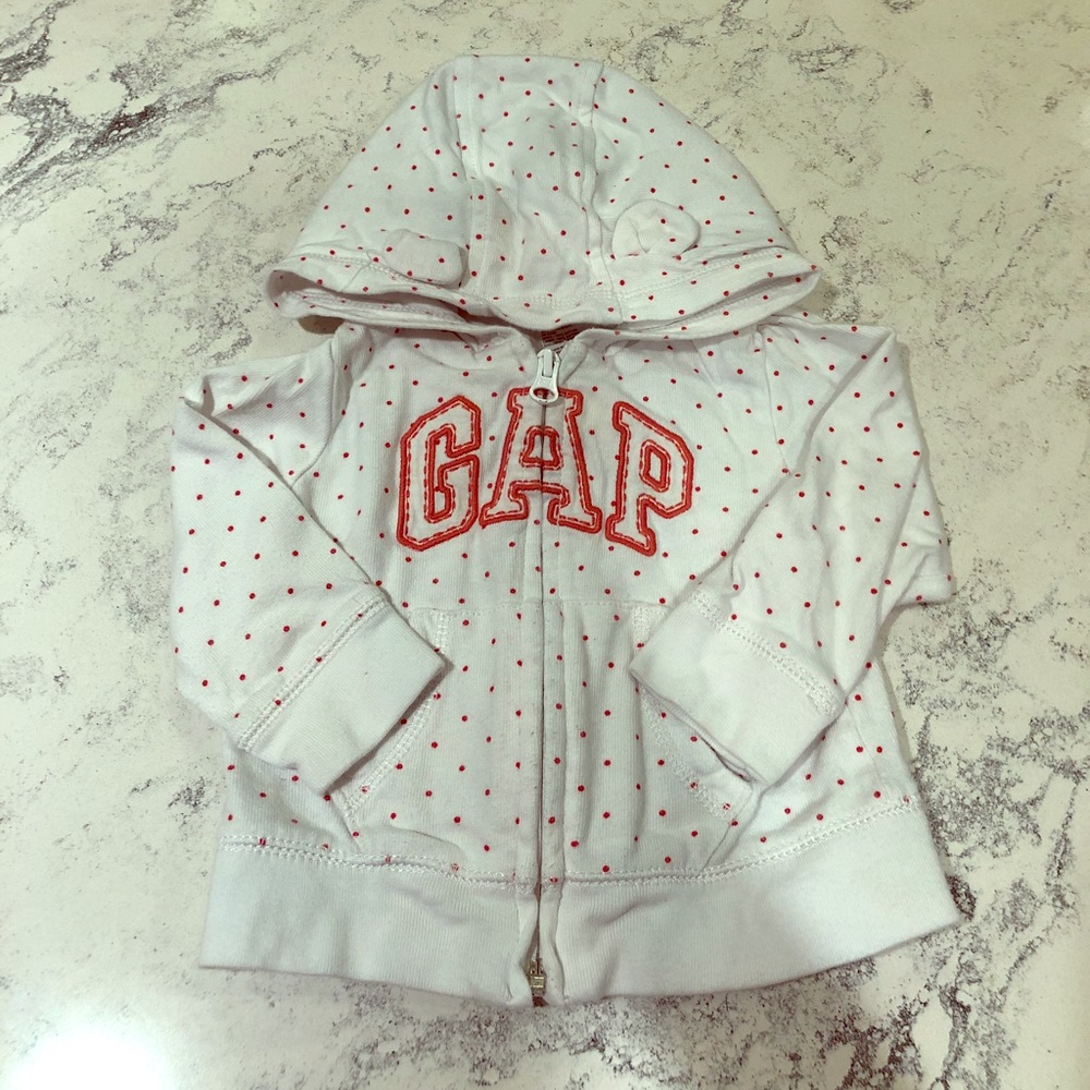 6-12 Month Gap Zipped Hoodie